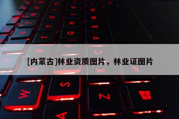[內蒙古]林業資質圖片，林業證圖片