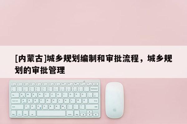 [內蒙古]城鄉規劃編制和審批流程，城鄉規劃的審批管理