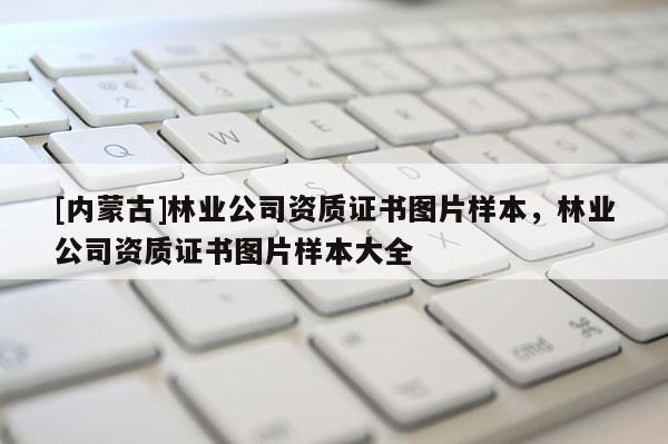 [內蒙古]林業公司資質證書圖片樣本，林業公司資質證書圖片樣本大全