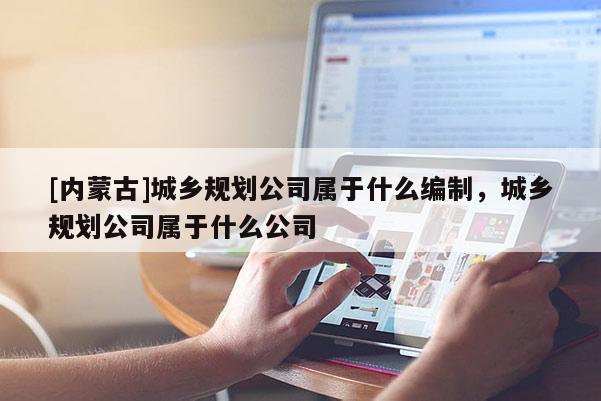 [內蒙古]城鄉規劃公司屬于什么編制，城鄉規劃公司屬于什么公司