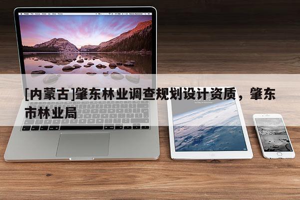 [內蒙古]肇東林業調查規劃設計資質，肇東市林業局