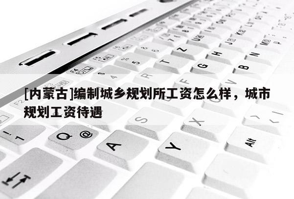 [內蒙古]編制城鄉規劃所工資怎么樣，城市規劃工資待遇