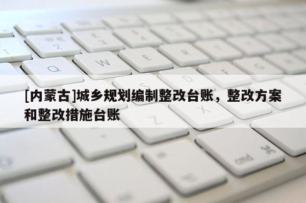 [內蒙古]城鄉規劃編制整改臺賬，整改方案和整改措施臺賬