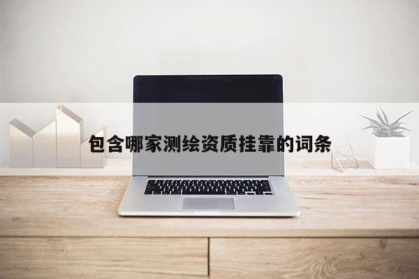 包含哪家測繪資質掛靠的詞條