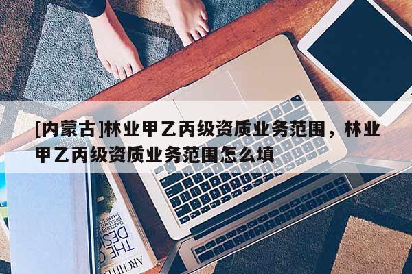 [內蒙古]林業甲乙丙級資質業務范圍，林業甲乙丙級資質業務范圍怎么填
