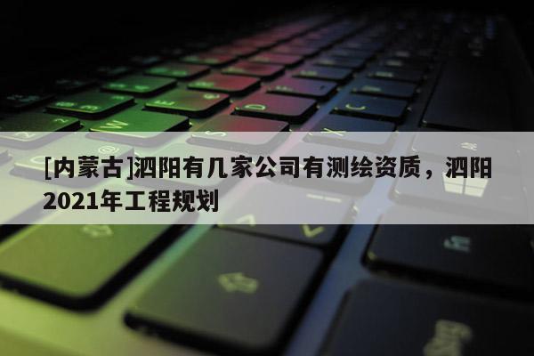 [內蒙古]泗陽有幾家公司有測繪資質，泗陽2021年工程規劃