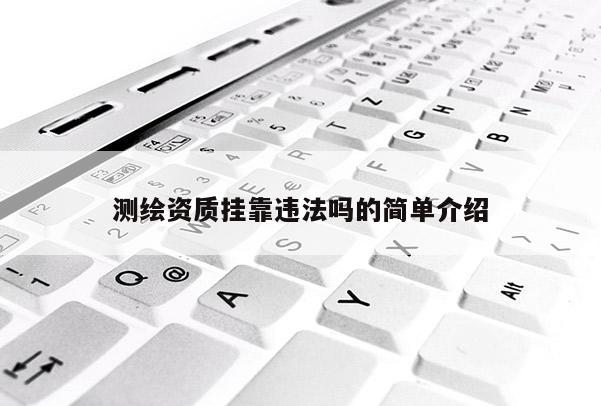 測(cè)繪資質(zhì)掛靠違法嗎的簡(jiǎn)單介紹