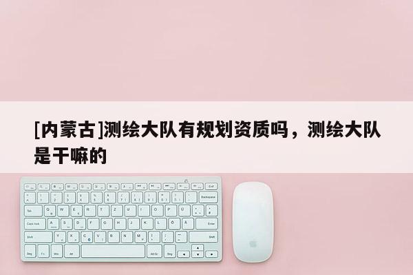 [內蒙古]測繪大隊有規劃資質嗎，測繪大隊是干嘛的