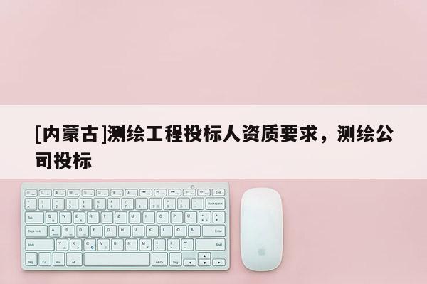 [內蒙古]測繪工程投標人資質要求，測繪公司投標