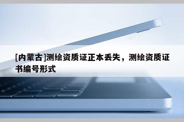 [內蒙古]測繪資質證正本丟失，測繪資質證書編號形式