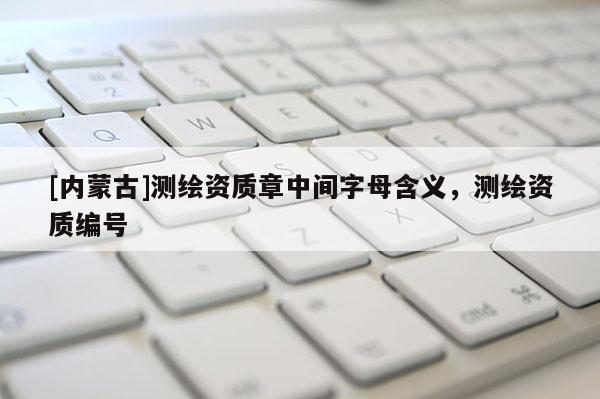 [內蒙古]測繪資質章中間字母含義，測繪資質編號