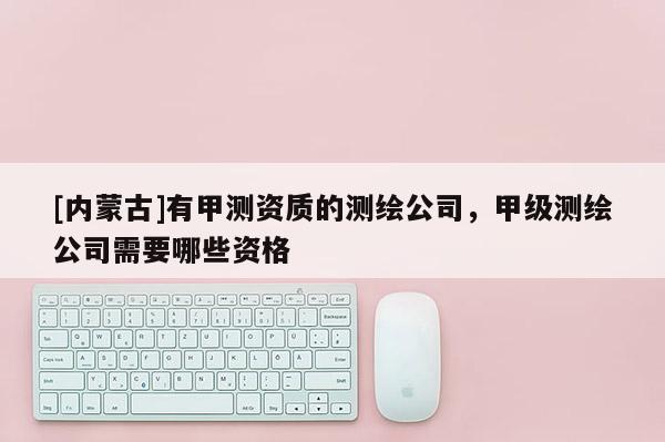 [內蒙古]有甲測資質的測繪公司，甲級測繪公司需要哪些資格